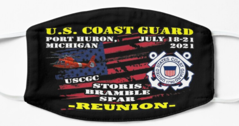 U.S. Coast Guard USCGC Storis Bramble Spar Reunion July 18-21 2021 Mask