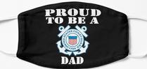 Design #315 - Proud To Be A Coast Guard Dad