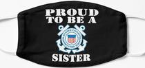 Design #317 - Proud To Be A Coast Guard Sister